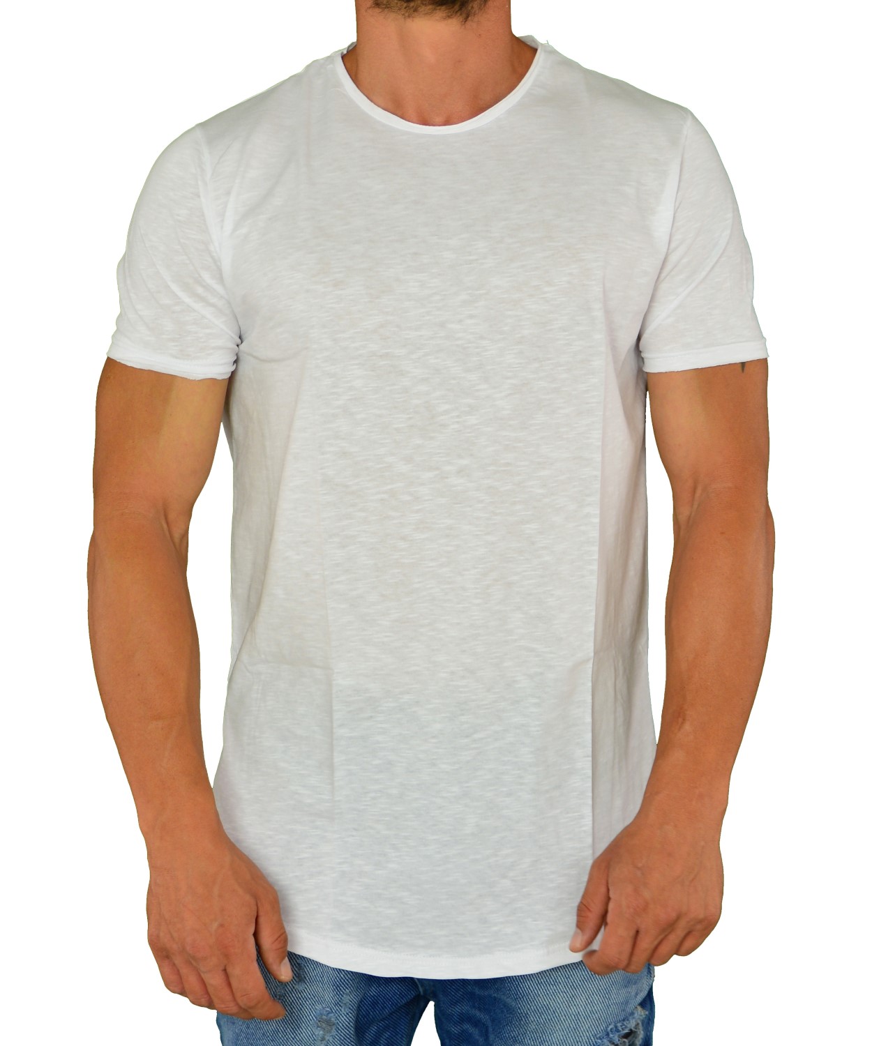 Ανδρικό t-shirt Brothers λευκή 5028H